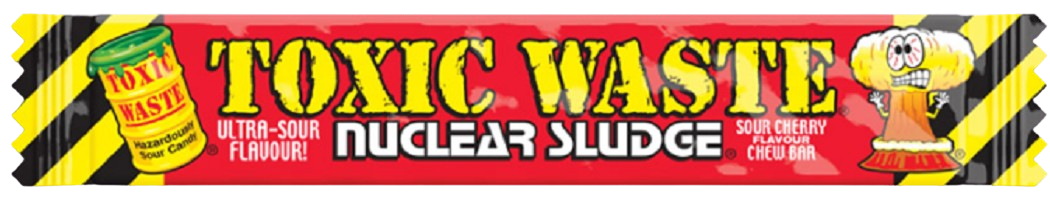 Жувальні полоски Toxic Waste вишня 20 г