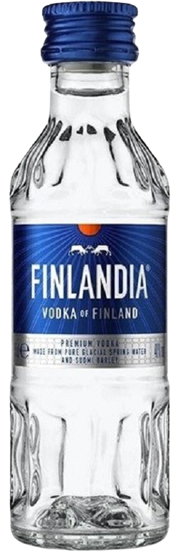 Горілка Finlandia / Фінляндія біла 0,05л