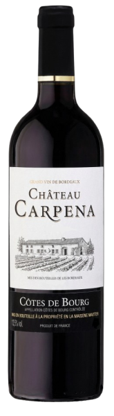 Вино Chateau Carpena Cotes de Bourg червоне сухе 1,5л