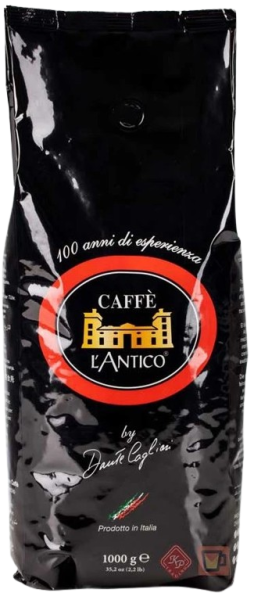 Кофе в зёрнах L’Antico Nero Arabica 100% 1 кг