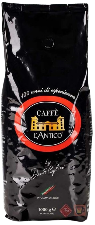 Кофе в зёрнах L’Antico Nero Arabica 100% 1 кг
