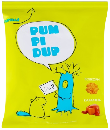 Попкорн карамельний Pumpidup / Пампідап 90г
