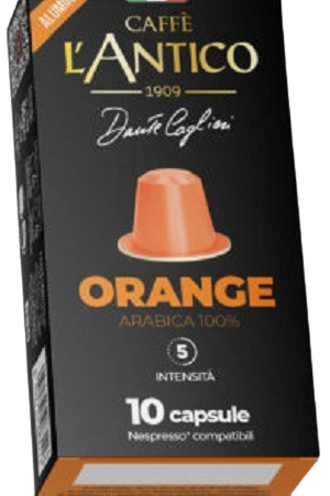 Кава в капсулах L’Antico Orange Arabica 100% 10 шт (55 г)