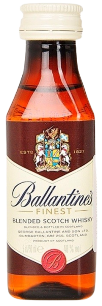 Виски Ballantine’s Finest / Баллантайнс Файнест 40% 0,05л