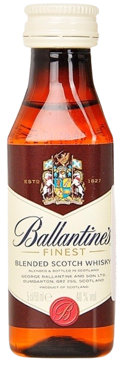 Виски Ballantine’s Finest / Баллантайнс Файнест 40% 0,05л