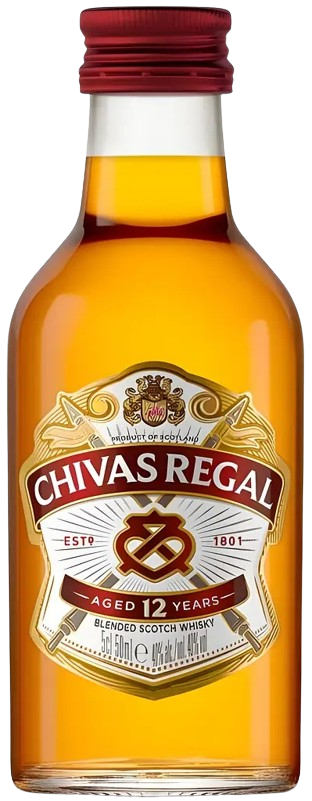 Виски Chivas Regal / Чивас Регал 12 лет 0,05л 40%