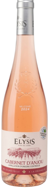 Вино Cabernet d’Anjou Elysis Rose AOP Loire рожеве напівсухе 0,75л 10,5%