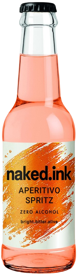 Безалкогольний коктейль Naked.ink Aperitivo Spritz / Аперитиво шпріц 0,33л