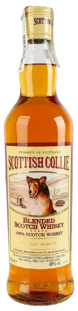 Віскі Scottish Collie / Скотіш Коллі Blended Scotch Whisky 0,5л 40%