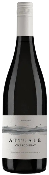 Вино Attuale Chardonnay Rubicone IGT / Аттуалє Шардоне Рубікон біле сухе 0,75л 12,5%