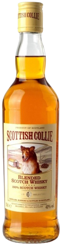 Віскі Scottish Collie / Скотіш Коллі Blended Scotch Whisky 0,7л 40%