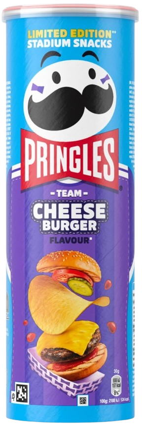 Чипсы Pringles Cheese Burger / Принглс Чизбургер 165 г