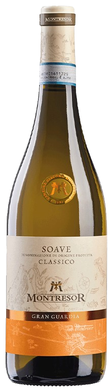 Вино Giacomo Montresor Soave Classico Gran Guardia біле сухе 0,75л 12,5%