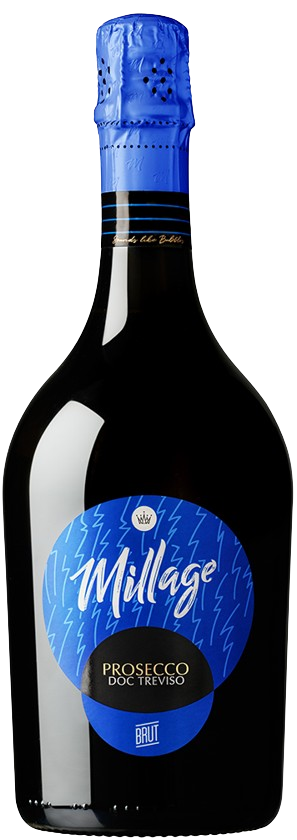 Вино ігристе Millage Prosecco DOC Treviso Brut біле сухе 0,75л 11%