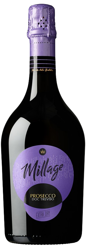 Вино ігристе Millage Prosecco DOC Treviso Extra Dry біле сухе 0,75л 11%