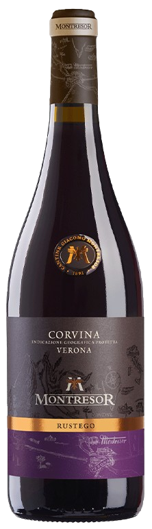 Вино Montresor Rustego Corvina Verona IGT червоне сухе 0,75л 13%