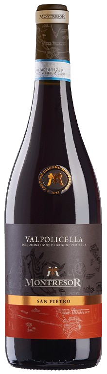 Вино Montresor San Pietro Valpolicella DOP червоне сухе 0,75л 12%