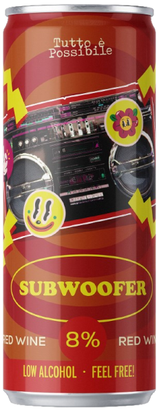 Вино Tutto e Possibile Subwoofer IGT червоне сухе 0,25л 8%