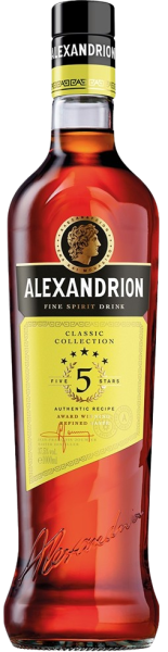 Міцний алкогольний напій Alexandrion 5* 1л 37,5%