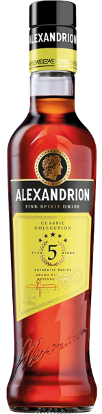 Міцний алкогольний напій Alexandrion 5* 0,5л 37,5%