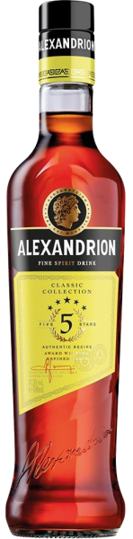 Міцний алкогольний напій Alexandrion 5* 0,7л 37,5%