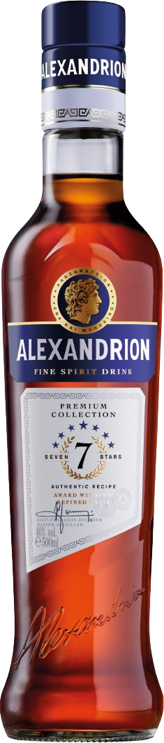 Міцний алкогольний напій Alexandrion 7* 0,5л 40%