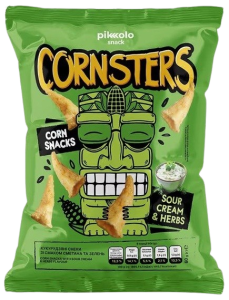 Cornsters зі смаком сметана та зелень 60г