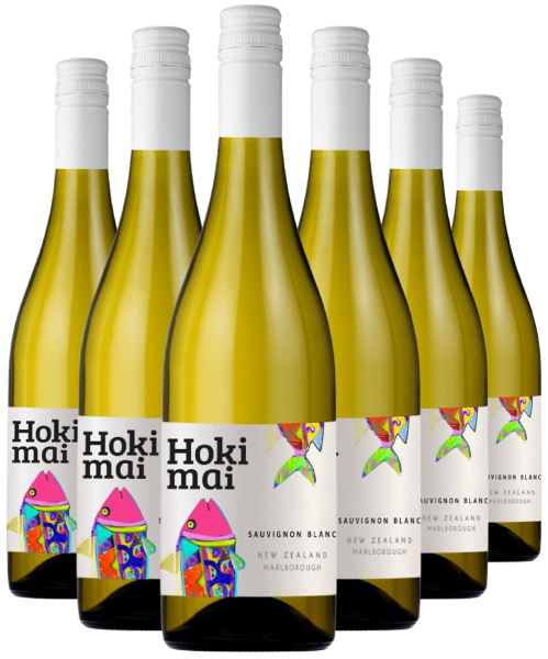 Вино Hoki Mai Marlborough Sauvignon Blanc / Хоки Май Совиньон Блан белое сухое 0,75 л 13% х 6 шт.