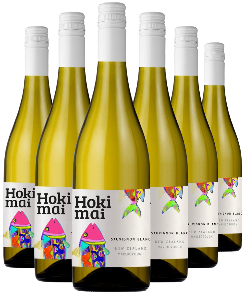 Вино Hoki Mai Marlborough Sauvignon Blanc / Хоки Май Совиньон Блан белое сухое 0,75 л 13% х 6 шт.
