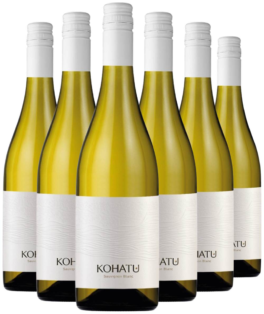 Вино Kohatu Marlborough Sauvignon Blanc / Кохату Мальборо Совиньон Блан белое сухое 0,75л 13% х 6 шт.