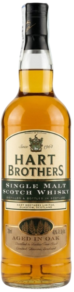 Віскі односолодове Hart Brothers Single Malt / Харт Бразерс 0,7л 40%