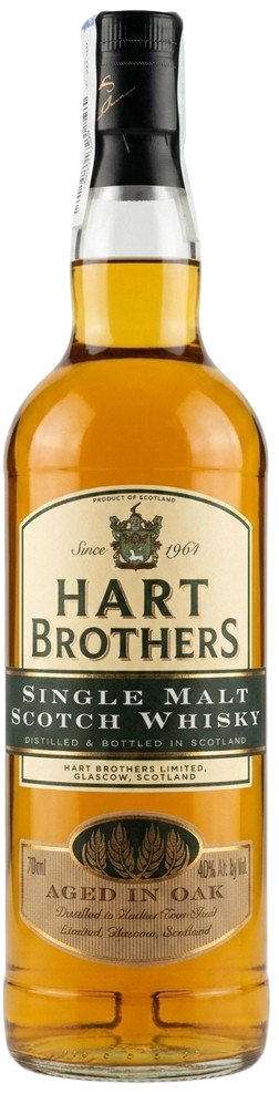 Віскі односолодове Hart Brothers Single Malt / Харт Бразерс 0,7л 40%