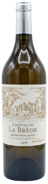 Вино Chateau de La Brede blanc Graves белое сухое 0,75л 13,5%