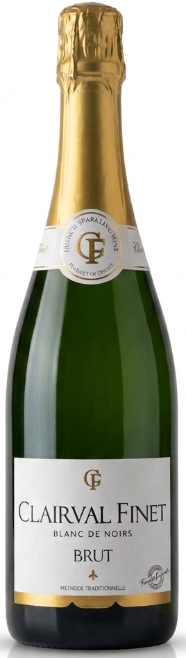 Вино игристое Clairval Finet Brut Traditional белое 0,75л