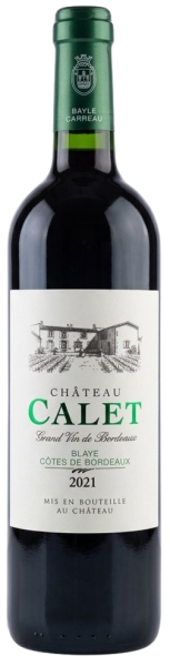 Вино Chateau Calet Blanc Blaye-Cotes De Bordeaux белое сухое 0,75л